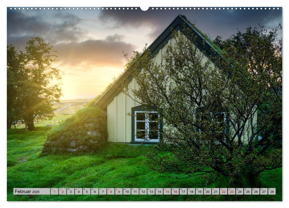 MAGISCH BUNTES ISLAND (CALVENDO Premium Wandkalender 2025)