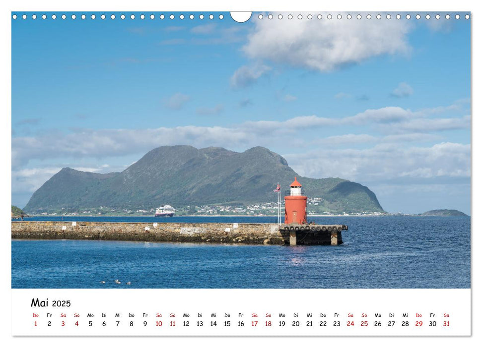 Norwegens wunderschöne Fjorde (CALVENDO Wandkalender 2025)