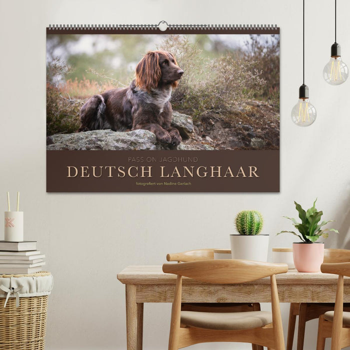 Passion Jagdhund - Deutsch Langhaar (CALVENDO Wandkalender 2025)