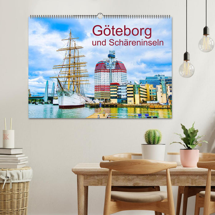 Göteborg und Schäreninseln (CALVENDO Wandkalender 2025)