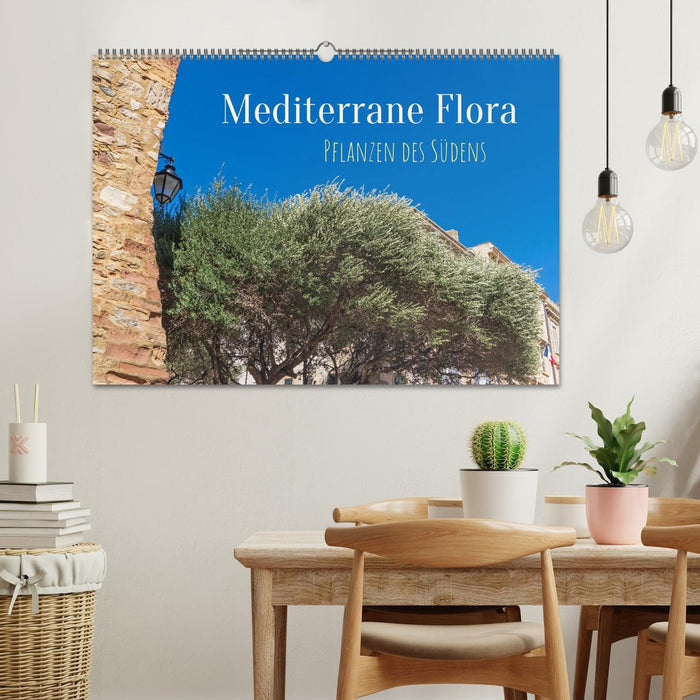 Mediterrane Flora - Pflanzen des Südens (CALVENDO Wandkalender 2025)