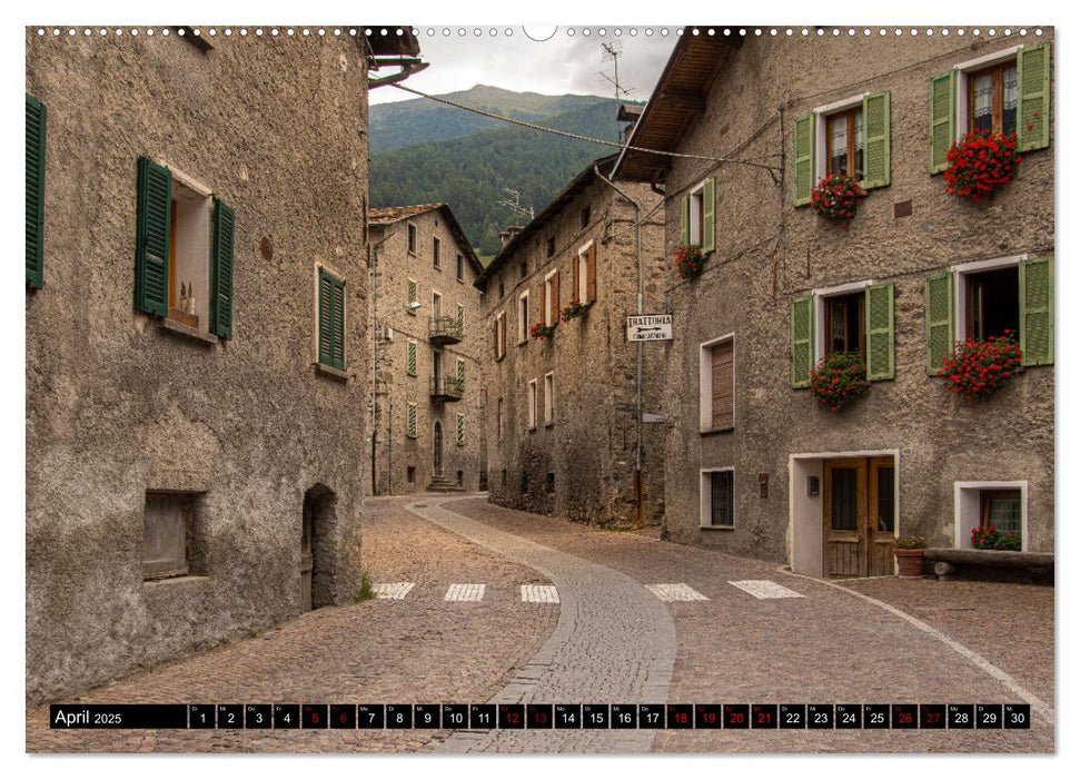 Vinschgau & Ortleralpen (CALVENDO Wandkalender 2025)