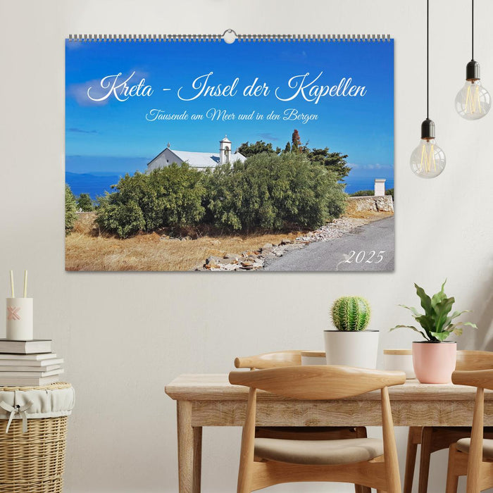 Kreta - Insel der Kapellen (CALVENDO Wandkalender 2025)