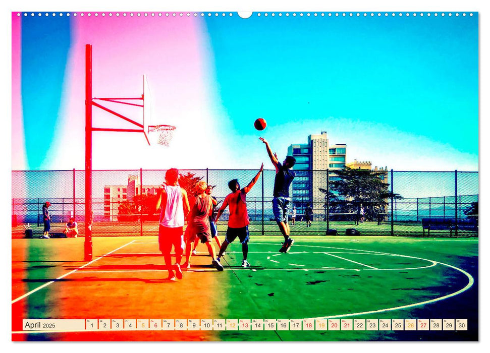 Basketball Liebe (CALVENDO Wandkalender 2025)