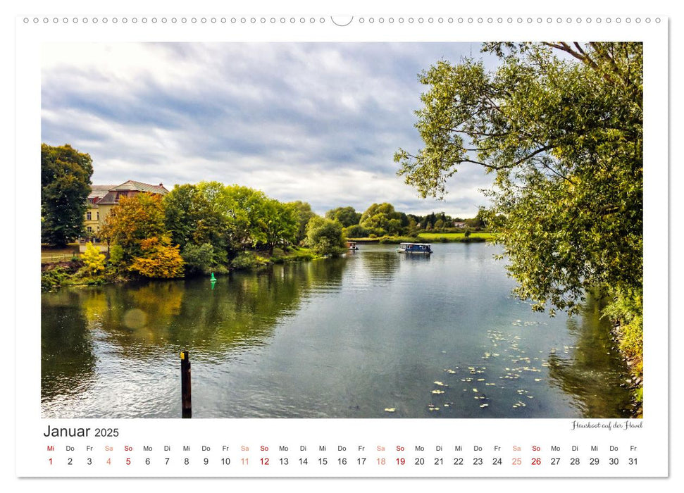 Das Havelland, immer einen Besuch wert (CALVENDO Wandkalender 2025)