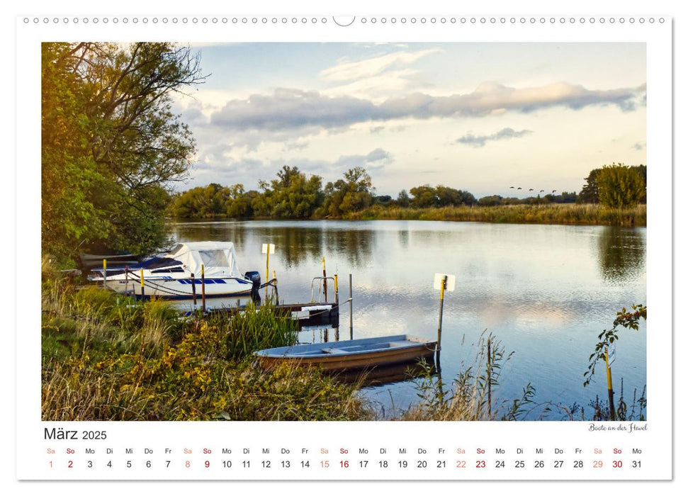 Das Havelland, immer einen Besuch wert (CALVENDO Wandkalender 2025)