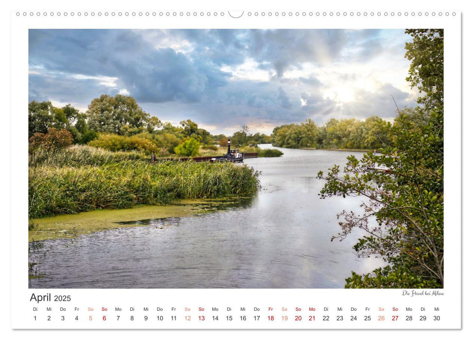 Das Havelland, immer einen Besuch wert (CALVENDO Wandkalender 2025)