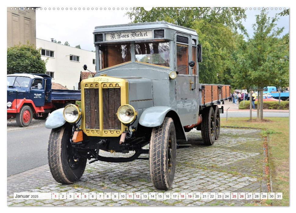 TRUCK - Oldtimer (CALVENDO Wandkalender 2025)