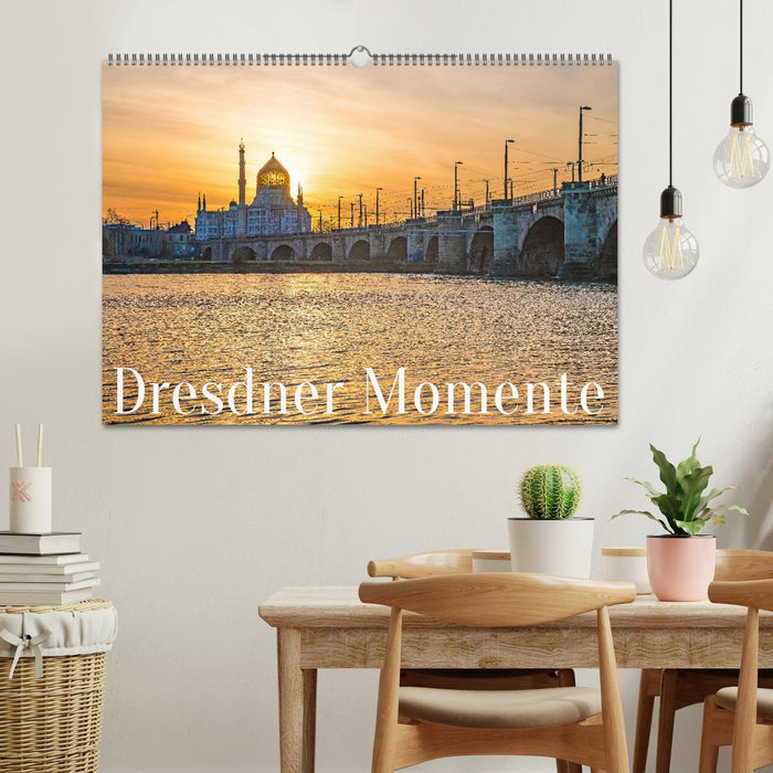 Dresdner Momente (CALVENDO Wandkalender 2025)