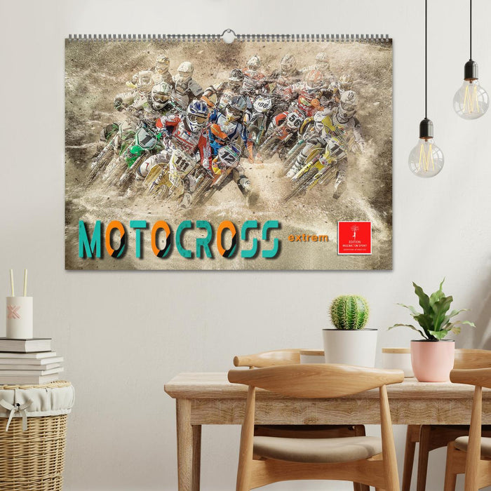 Motocross extrem (CALVENDO Wandkalender 2025)