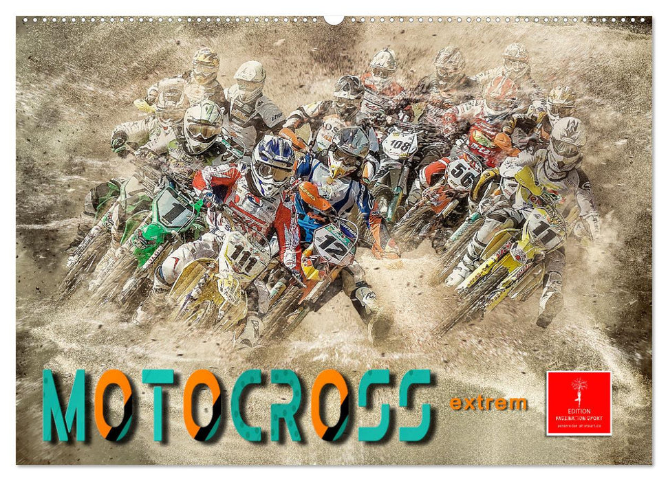 Motocross extrem (CALVENDO Wandkalender 2025)