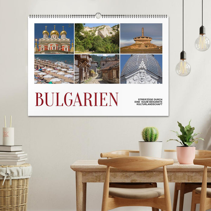 Bulgarien - Streifzüge durch eine kaum bekannte Kulturlandschaft (CALVENDO Wandkalender 2025)