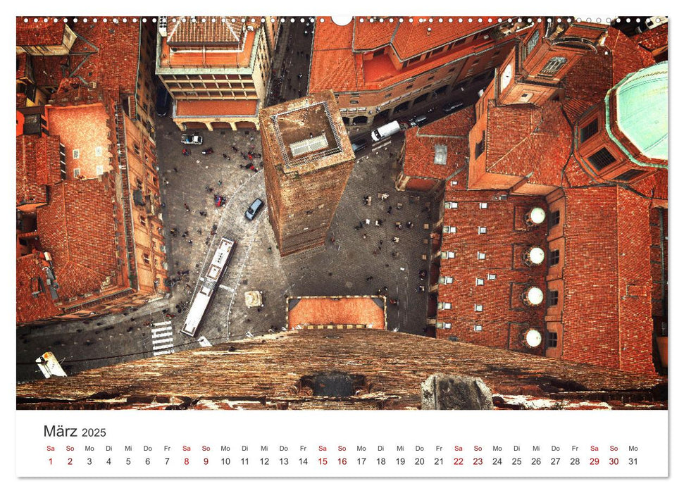 Bologna - Impressionen der wunderschönen Universitätsstadt. (CALVENDO Premium Wandkalender 2025)