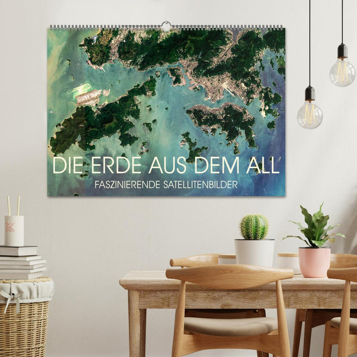 Die Erde aus dem All (CALVENDO Wandkalender 2025)