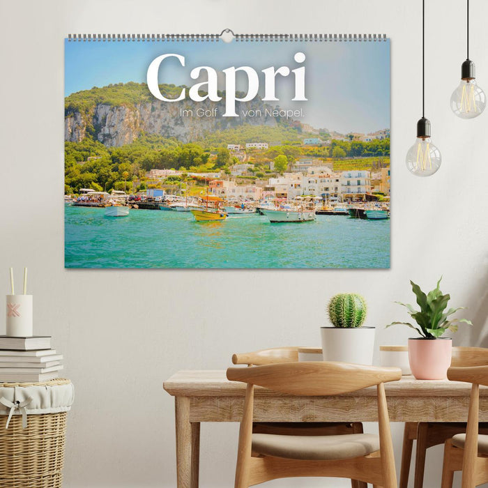 Capri - Im Golf von Neapel. (CALVENDO Wandkalender 2025)