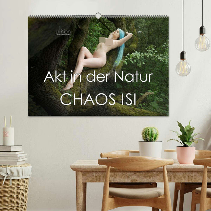 Akt in der Natur - Chaos Isi (CALVENDO Wandkalender 2025)