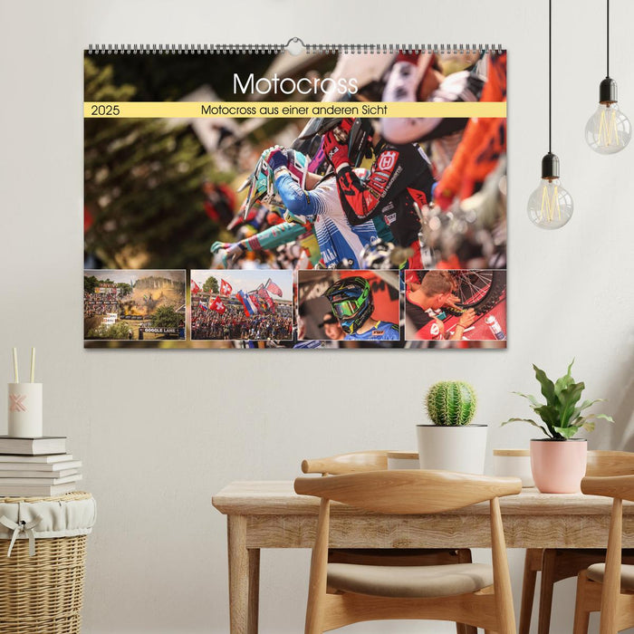 Motocross aus einer anderen Sicht (CALVENDO Wandkalender 2025)