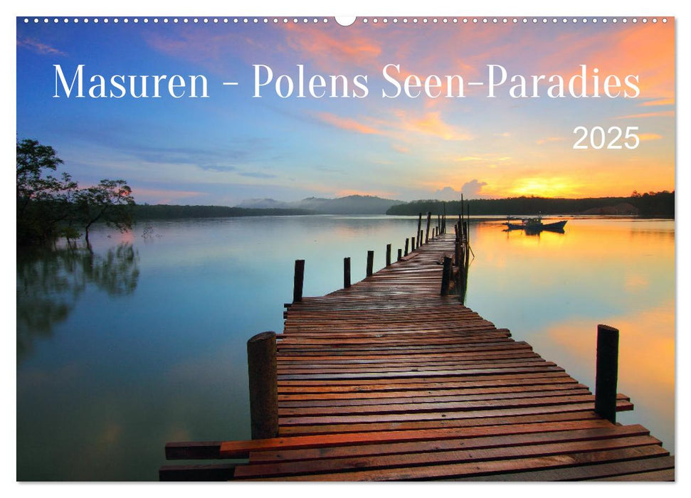 Masuren - Polens Seen-Paradies (CALVENDO Wandkalender 2025)