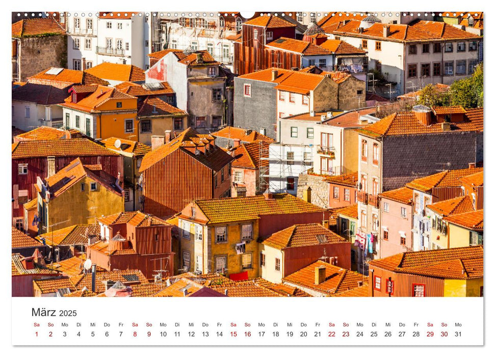 Porto - Eine Liebeserklärung (CALVENDO Premium Wandkalender 2025)