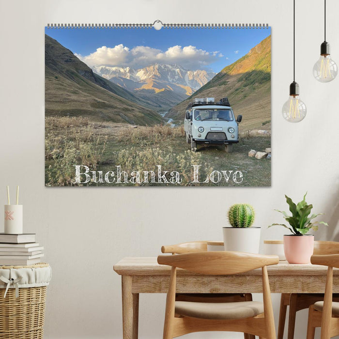 UAZ 452 Buchanka Love (CALVENDO Wandkalender 2025)