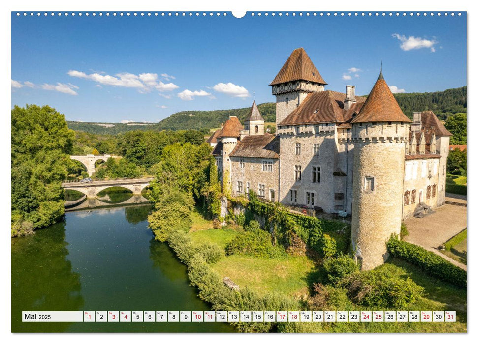 Frankreich - Franche-Comté (CALVENDO Wandkalender 2025)