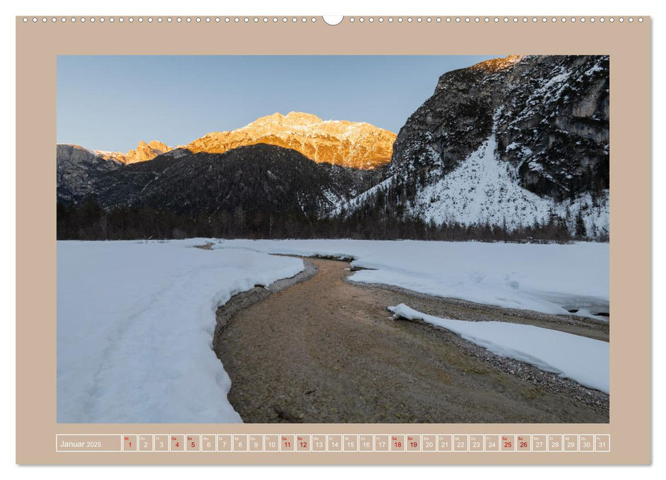 Südtiroler Dolomiten (CALVENDO Wandkalender 2025)