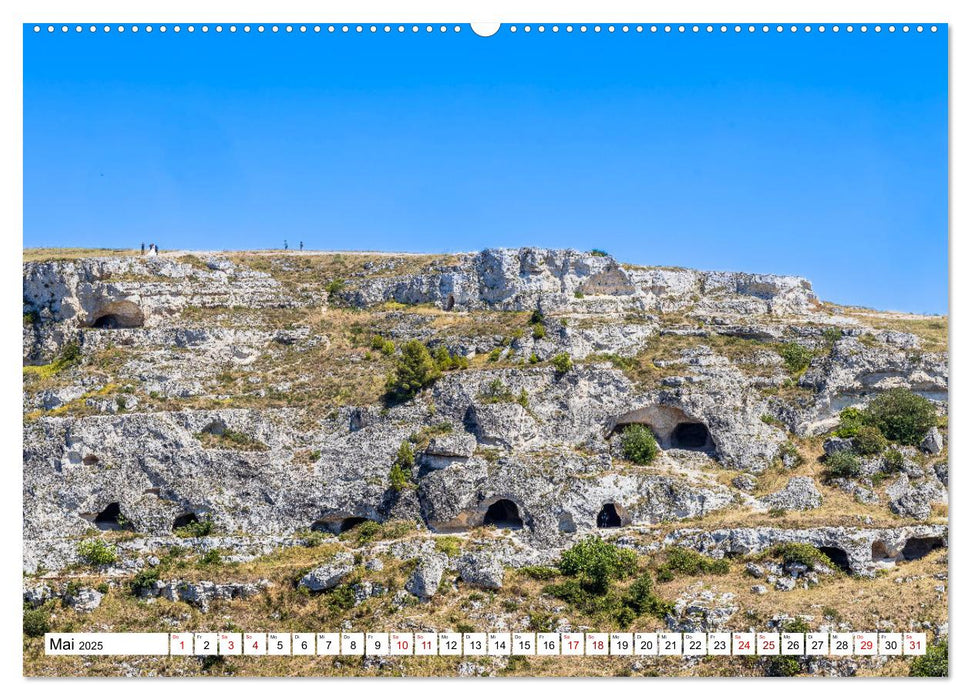 Matera - Die Stadt der Sassi (CALVENDO Wandkalender 2025)