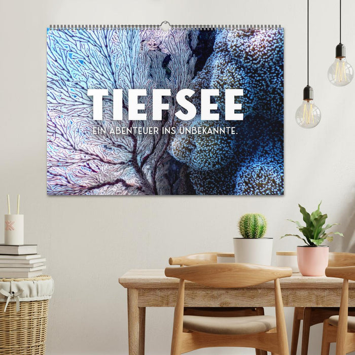 Tiefsee - Ein Abenteuer ins Unbekannte. (CALVENDO Wandkalender 2025)