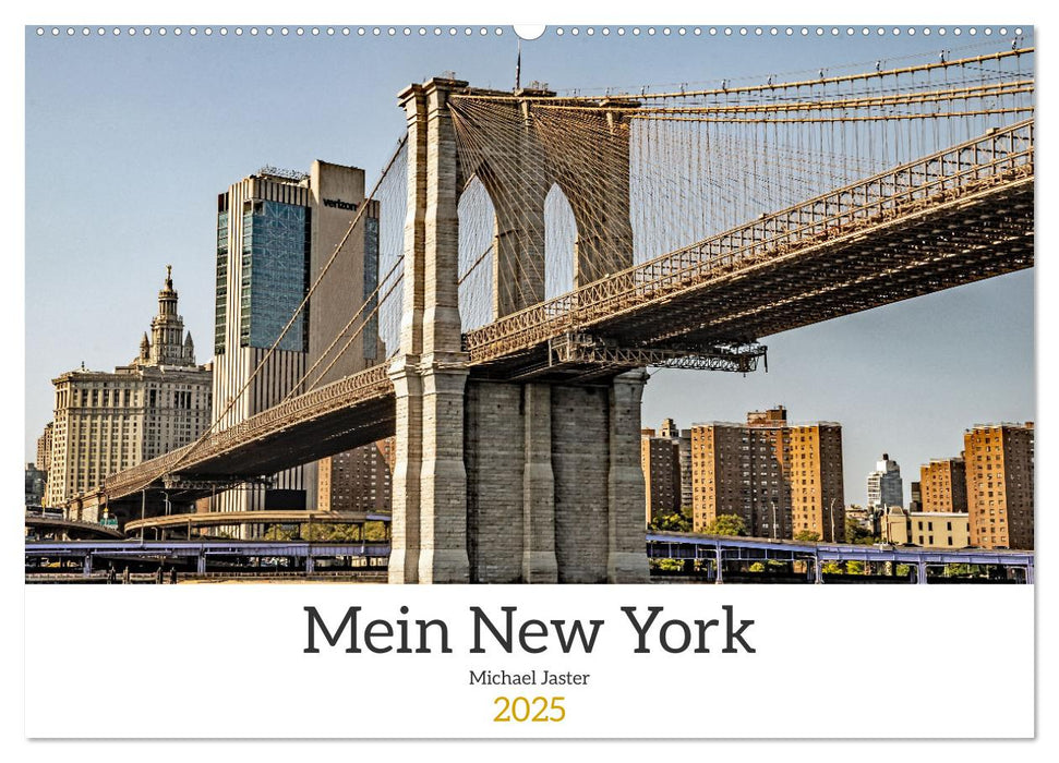 Mein New York Michael Jaster (CALVENDO Wandkalender 2025)