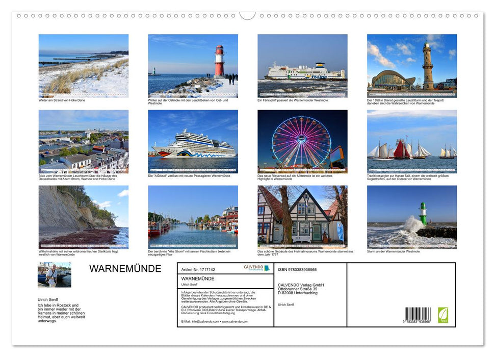 WARNEMÜNDE (CALVENDO Wandkalender 2025)