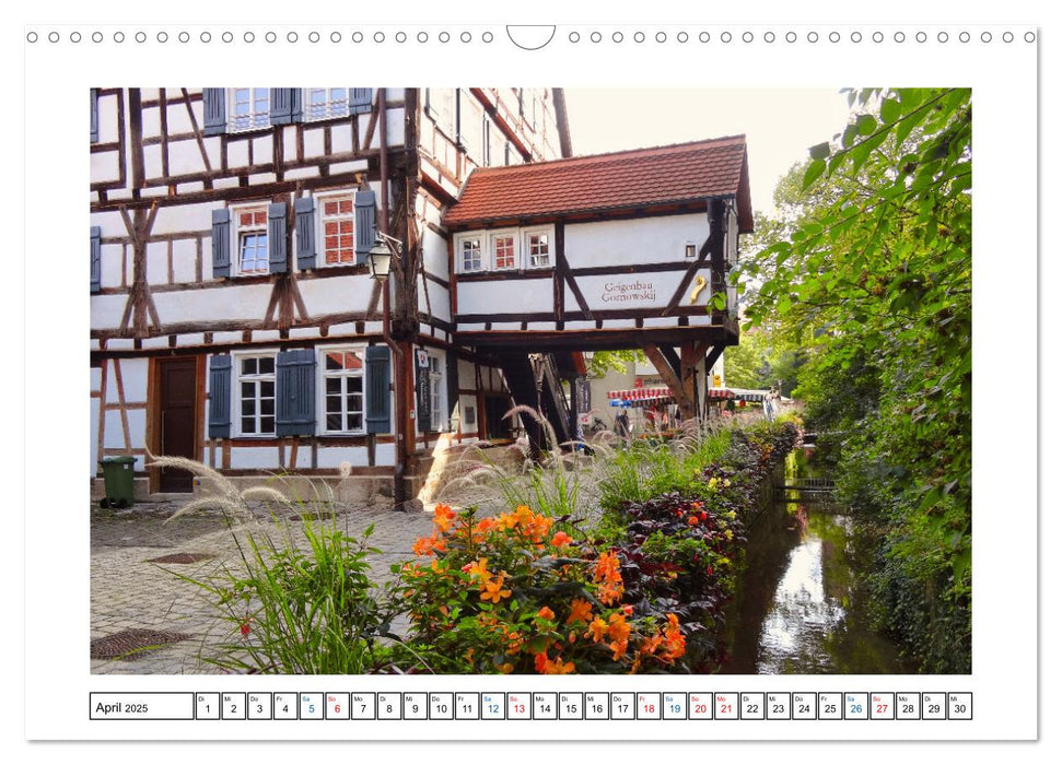 Tübingen im Fokus (CALVENDO Wandkalender 2025)