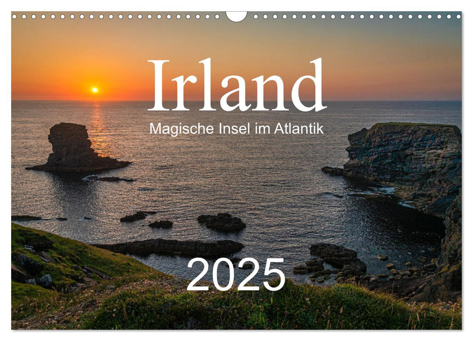 Irland - Magische Insel im Atlantik 2025 (CALVENDO Wandkalender 2025)