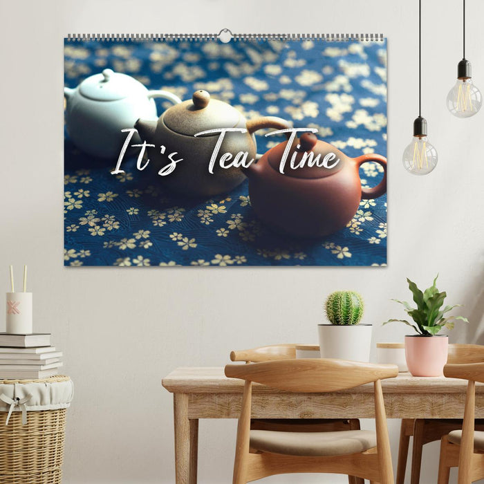 It's Tea Time (CALVENDO Wandkalender 2025)