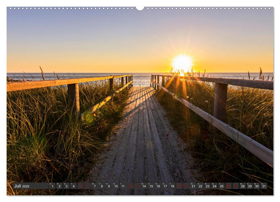 Sylt im Abendlicht (CALVENDO Premium Wandkalender 2025)