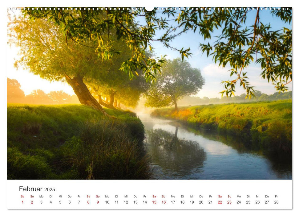 Mystische Nebellandschaften (CALVENDO Premium Wandkalender 2025)