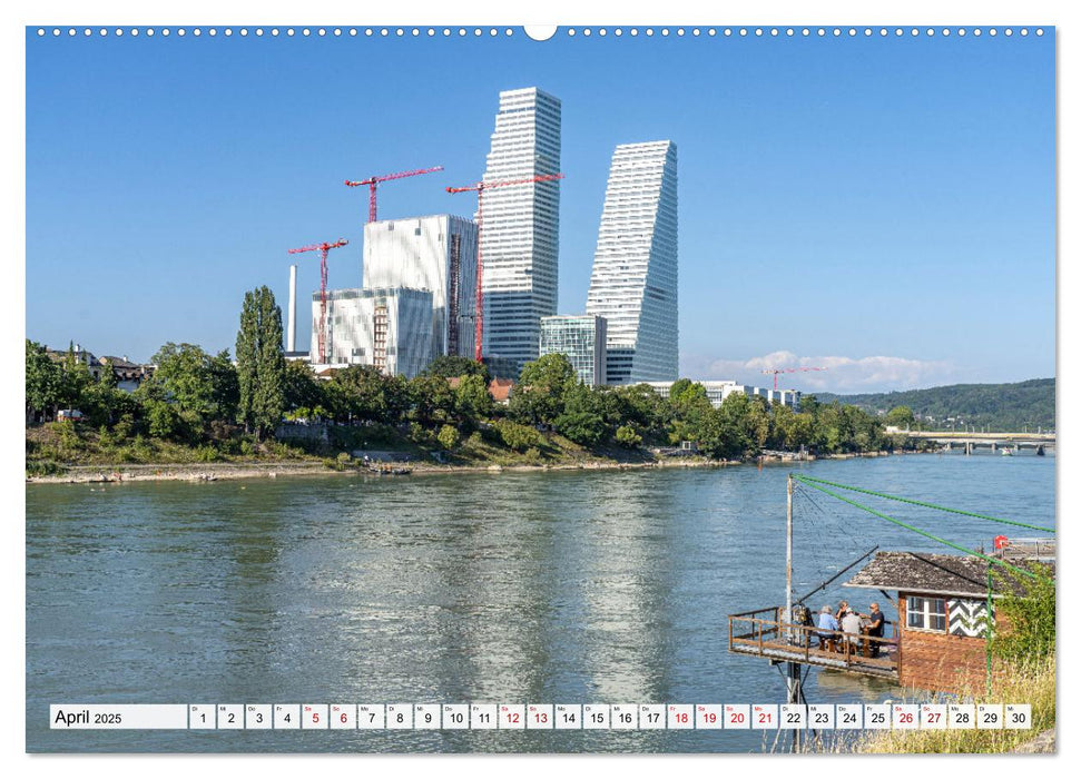 Schweiz - Basel (CALVENDO Premium Wandkalender 2025)