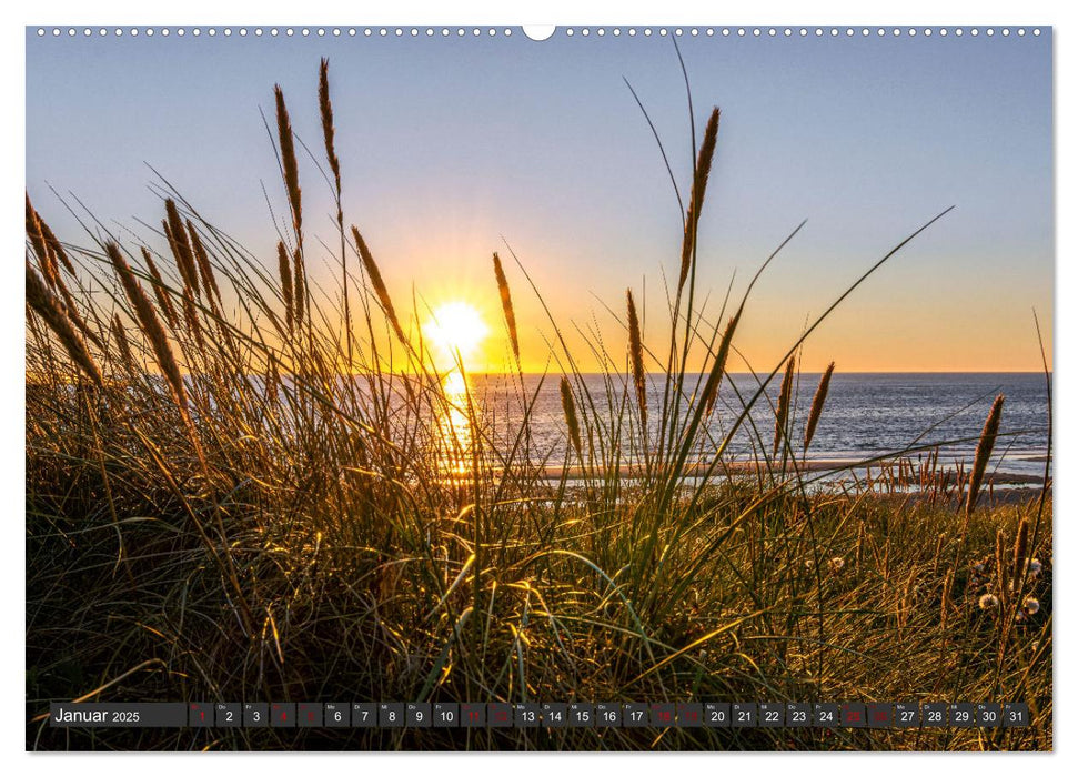 Sylt im Abendlicht (CALVENDO Wandkalender 2025)