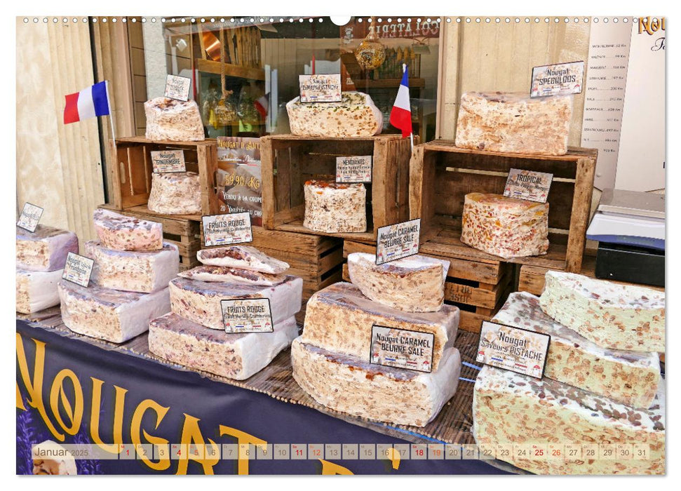 Provence mit allen Sinnen (CALVENDO Premium Wandkalender 2025)