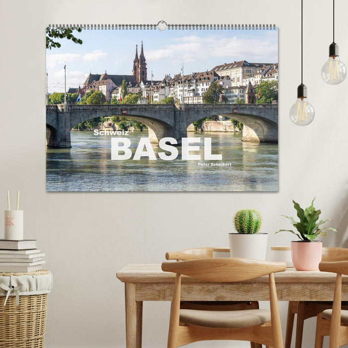 Schweiz - Basel (CALVENDO Wandkalender 2025)