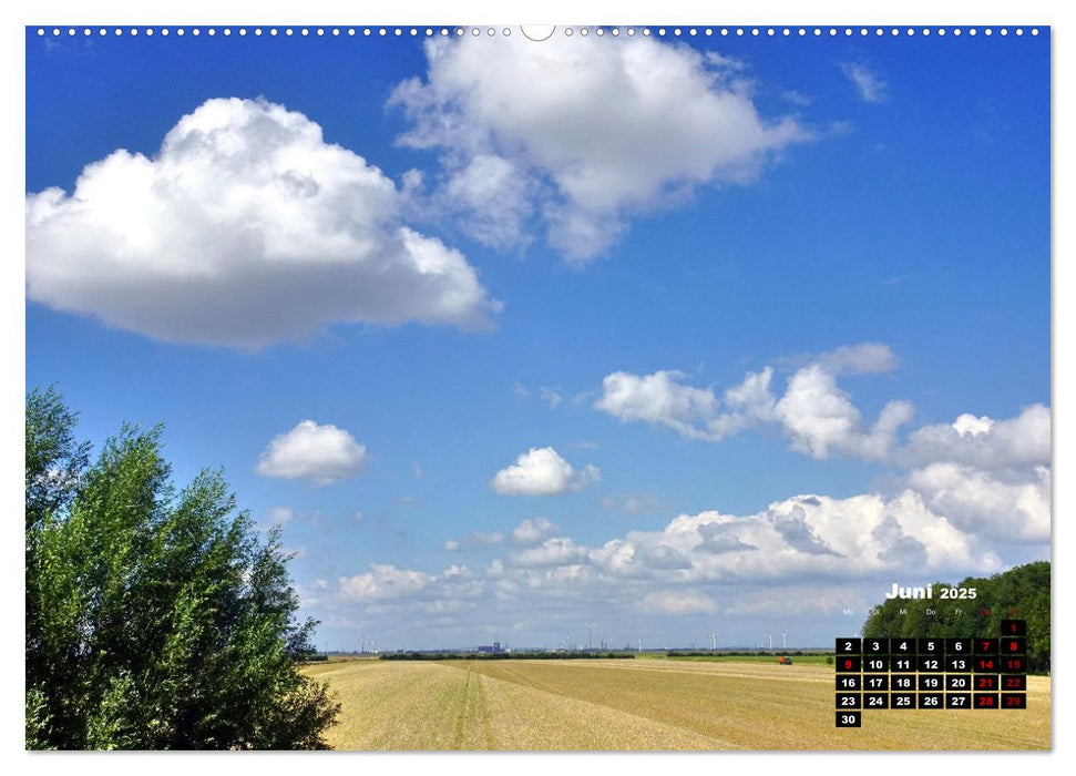 Krummendeich - Dorfidylle an der Elbe (CALVENDO Premium Wandkalender 2025)