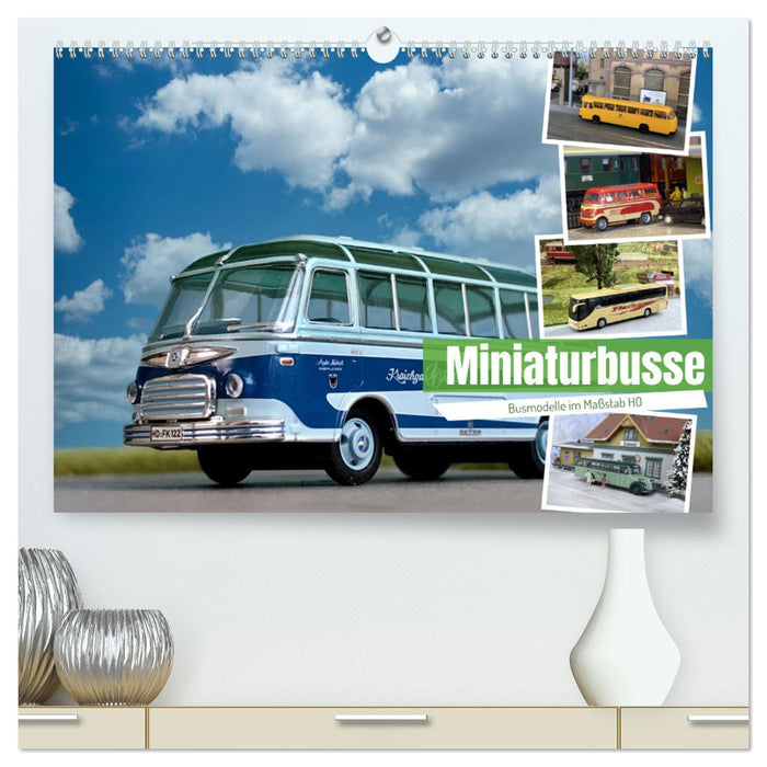 Miniaturbusse (CALVENDO Premium Wandkalender 2025)