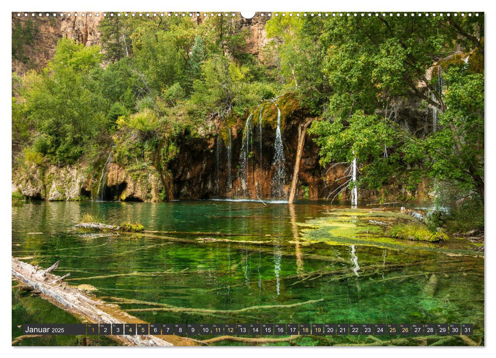 Westwärts - Über die Rocky Mountains zum Pazifik (CALVENDO Premium Wandkalender 2025)