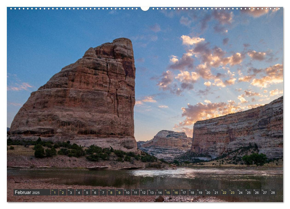 Westwärts - Über die Rocky Mountains zum Pazifik (CALVENDO Premium Wandkalender 2025)