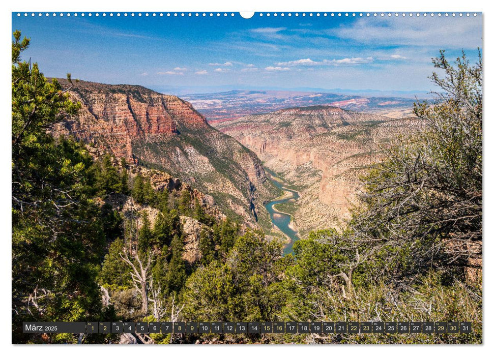 Westwärts - Über die Rocky Mountains zum Pazifik (CALVENDO Premium Wandkalender 2025)