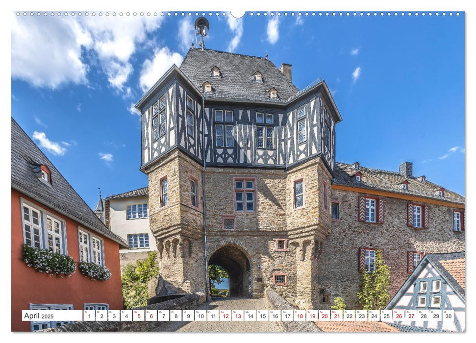 Idstein im Taunus - Ehemalige Residenzstadt der Fürsten von Nassau (CALVENDO Premium Wandkalender 2025)