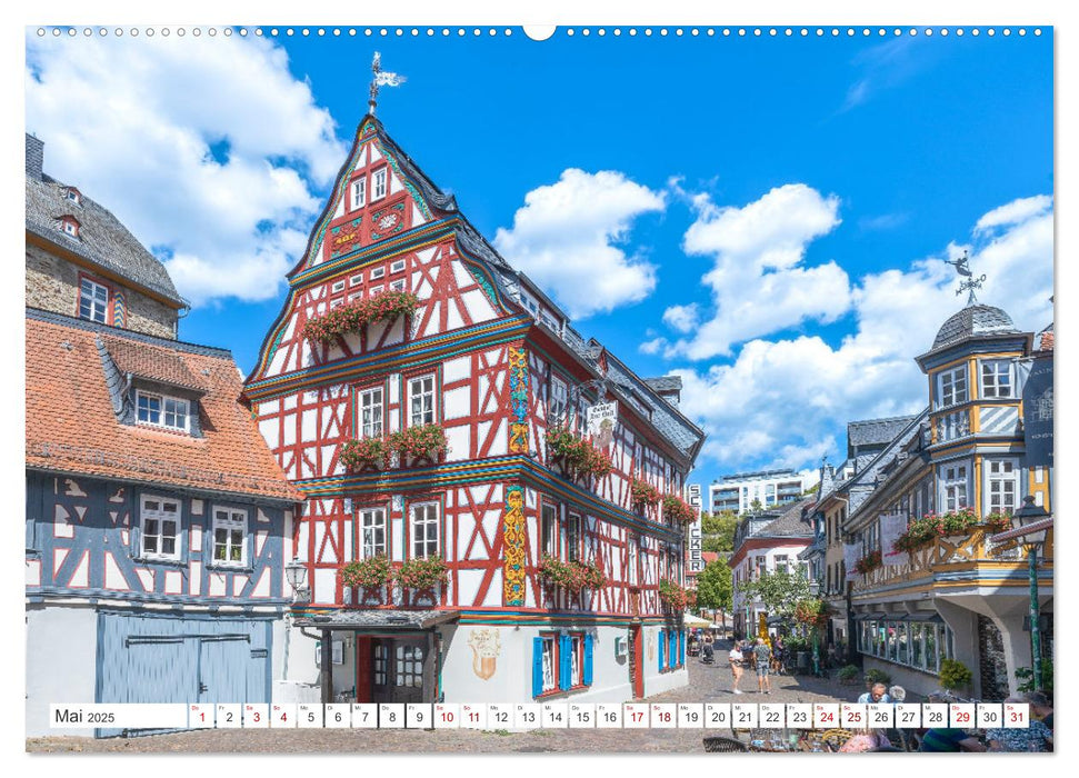 Idstein im Taunus - Ehemalige Residenzstadt der Fürsten von Nassau (CALVENDO Premium Wandkalender 2025)