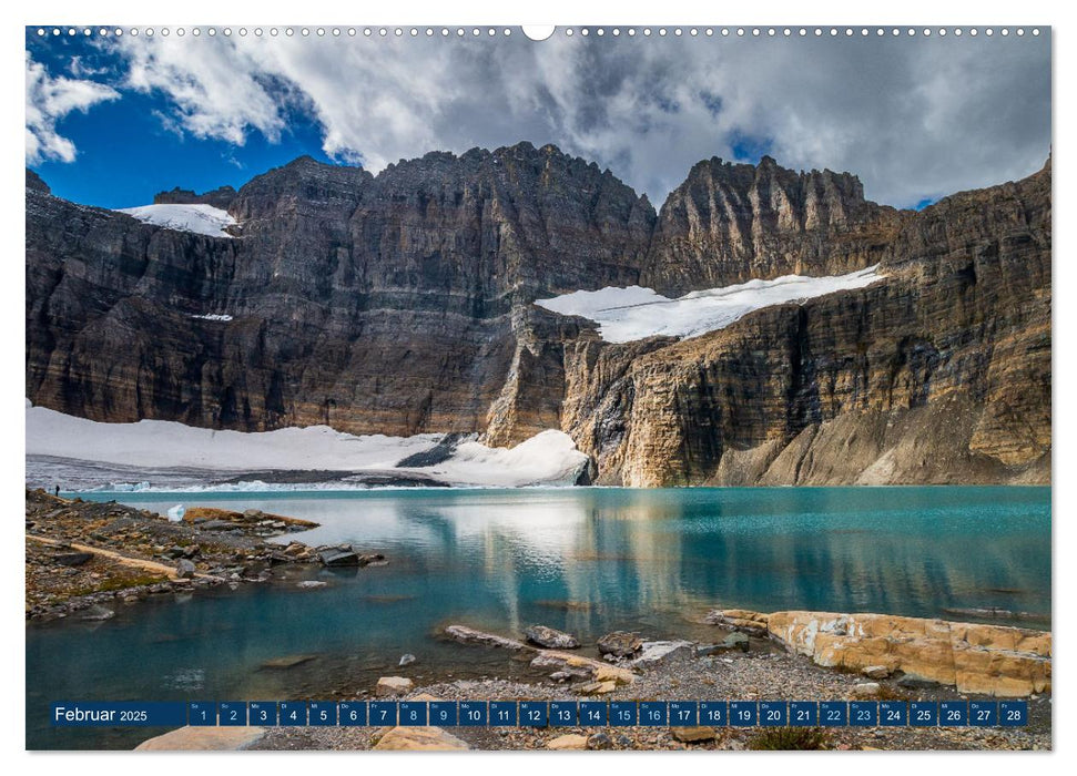 Glacier National Park - Abenteuer in den Rocky Mountains (CALVENDO Premium Wandkalender 2025)