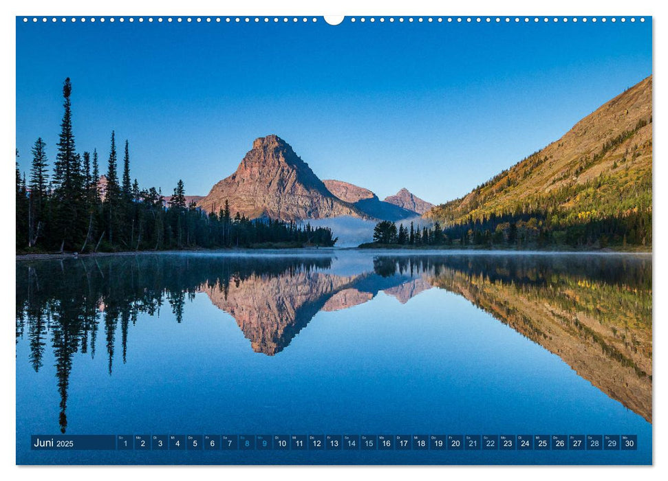 Glacier National Park - Abenteuer in den Rocky Mountains (CALVENDO Premium Wandkalender 2025)