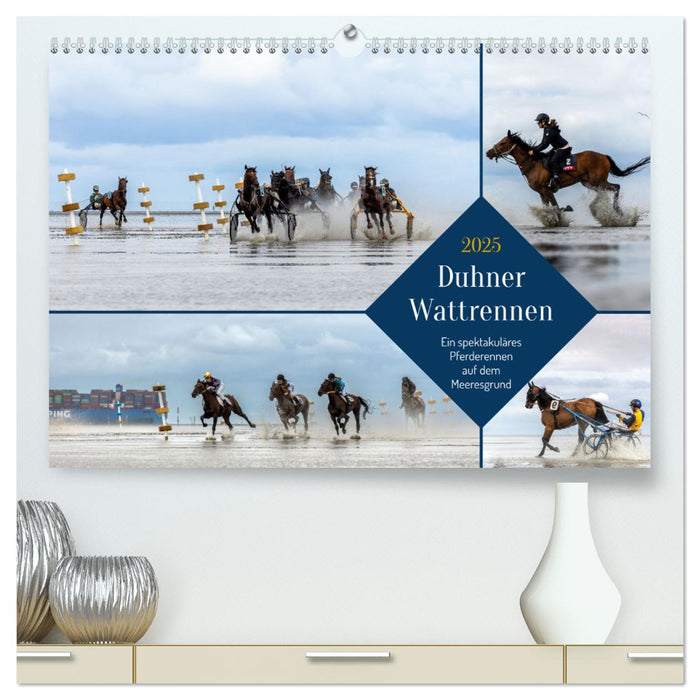 Duhner Wattrennen (CALVENDO Premium Wandkalender 2025)