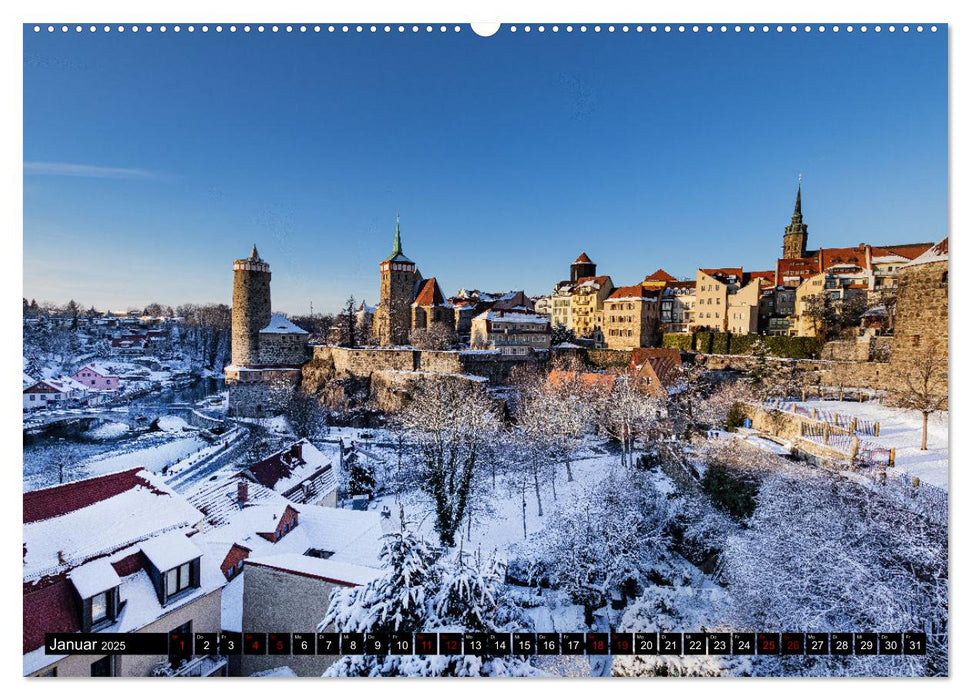 Die Oberlausitz (CALVENDO Premium Wandkalender 2025)